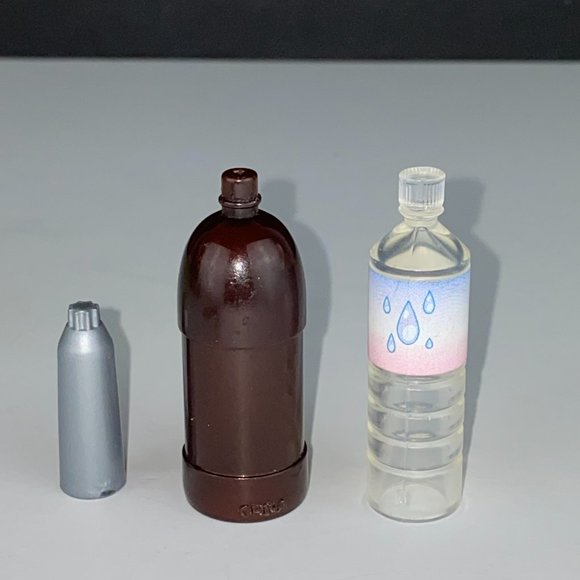 Barbie Pretend Play Lot of 3 Playset Accessories Toy Bottles Kids - Picture 2 of 6